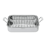 Cuisinart Chef's Classic™ Stainless 16" Roasting Pan with Rack, Silver