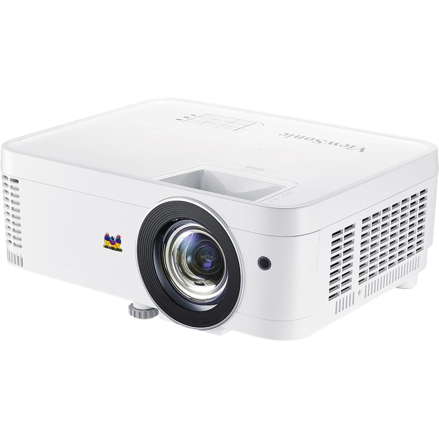 ViewSonic 1080p Short Throw DLP 3D Low Input Lag for Home Theater and Gaming Projector- Certified Refurbished