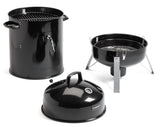 Cuisinart 18" Vertical Charcoal Smoker, Black
