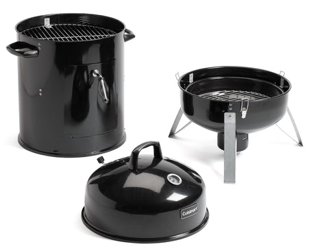 Cuisinart 18" Vertical Charcoal Smoker, Black