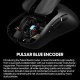 Pulsar Xlite V2 Medium Wireless Mouse, White - Certified Refurbished