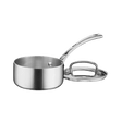 Cuisinart 1 Quart Saucepan with Cover, Silver
