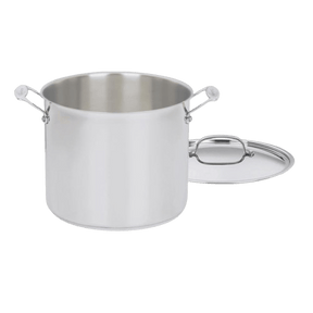 Cuisinart Chef's Classic™ Stainless 12 Quart Stockpot with Cover, Silver