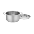 Cuisinart MultiClad Pro Triple Ply Stainless Cookware 6 Quart Stockpot, Silver