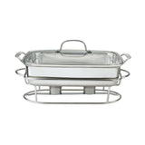 Cuisinart Classic Entertaining Collection 12" Rectangular Buffet Server, Silver