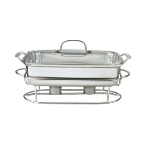 Cuisinart Classic Entertaining Collection 12" Rectangular Buffet Server, Silver