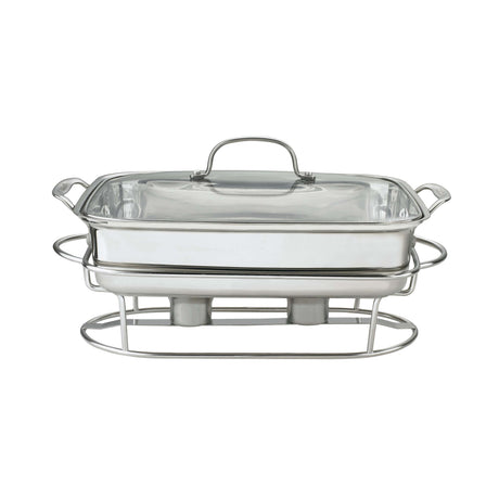 Cuisinart Classic Entertaining Collection 12" Rectangular Buffet Server, Silver