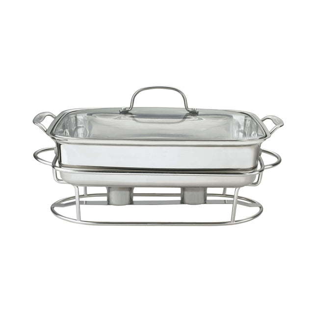 Cuisinart Classic Entertaining Collection 12" Rectangular Buffet Server, Silver