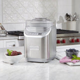 Cuisinart Cool Creations 2 Quart Ice Cream Maker, Brushed Chrome