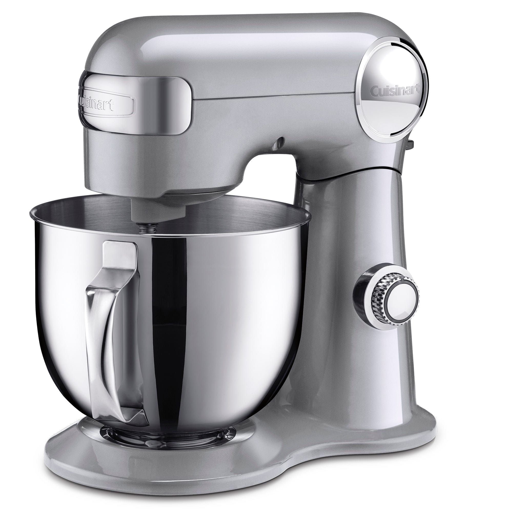 Cuisinart Precision Master 5.5-Quart Stand Mixer, Silver Lining