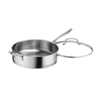 Cuisinart Professional Series™ Cookware 6 Quart Sauté Pan with Helper Handle & Cover, Silver