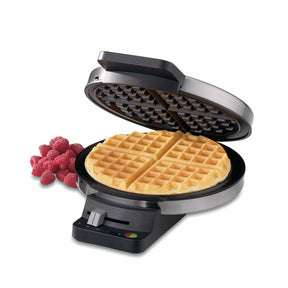 Cuisinart Round Classic Waffle Maker, Black