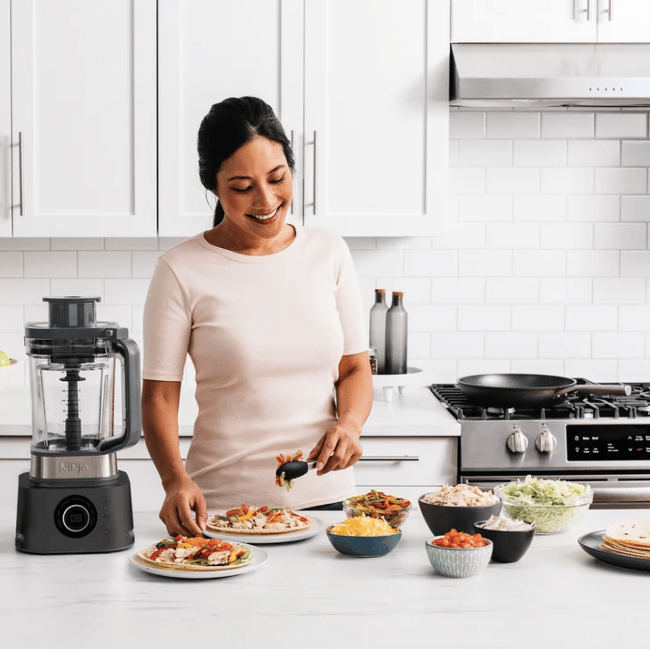 Ninja Foodi Power Blender Ultimate System with XL Smoothie Bowl Maker and Nutrient Extractor - Certified Refurbished