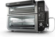 Ninja 12-in-1 Smart FlexDoor, Thermometer, Rapid Top Convection and Air Fry Bottom Double Oven, Toaster Oven, Stainless Steel - Open Box