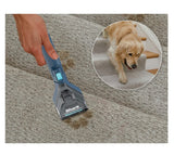 Shark CarpetXpert with Stain Striker, Upright Carpet Upholstery Cleaner Carpet Shampooer, Navy - Open Box
