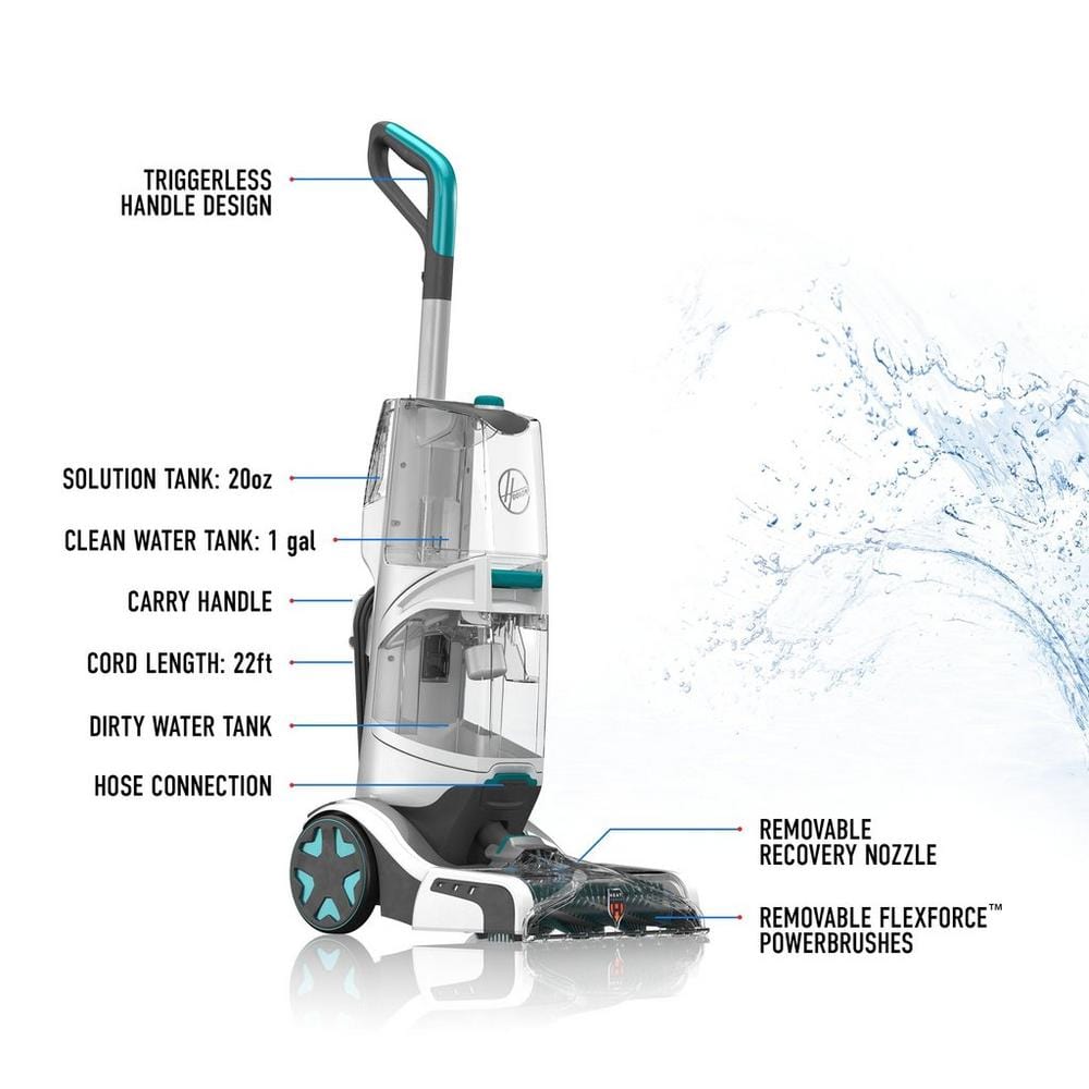 Hoover SmartWash+ Automatic Carpet Cleaner - Certified Refurbished