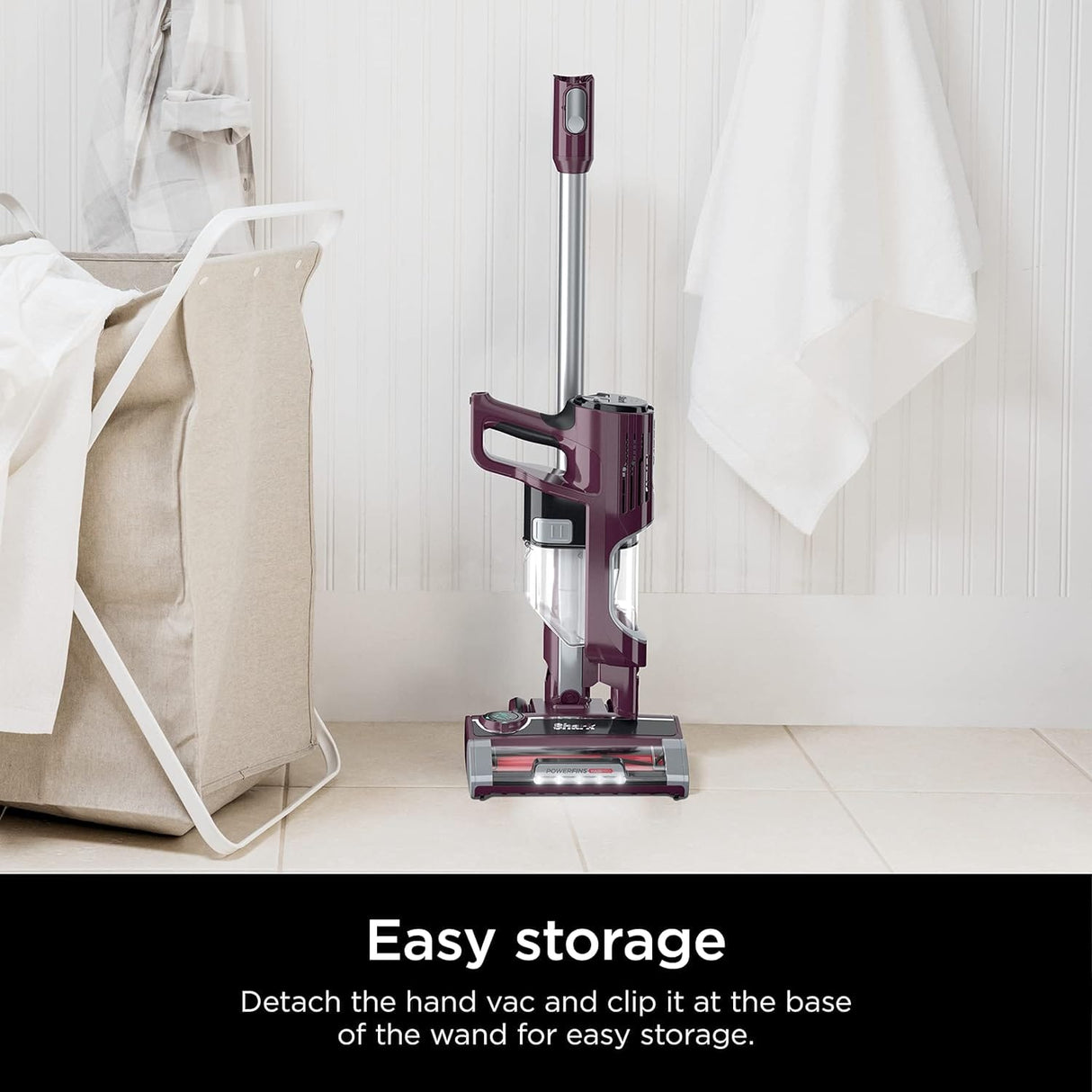 Shark Ultralight PetPro Precision Duster Corded Stick Vacuum, Wine Purple - Open Box