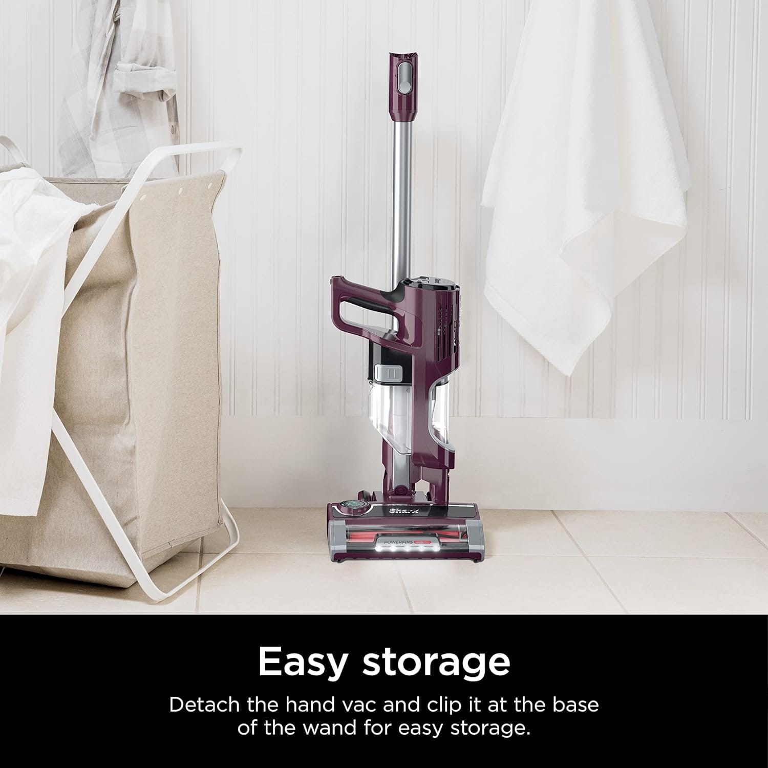 Shark Ultralight PetPro Precision Duster Corded Stick Vacuum, Wine Purple - Open Box