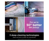 Shark Cordless Vacuum Detect Pro Auto-Empty System with PowerFins Brushroll, Stick/Handheld (2-in-1), White/Ash Purple - Open Box