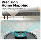 Shark Matrix 2-in-1 Self-Empty Robot Vacuum & Mop, 30-Day Capacity, Precision Home Mapping, Smart Control - Certified Refurbished