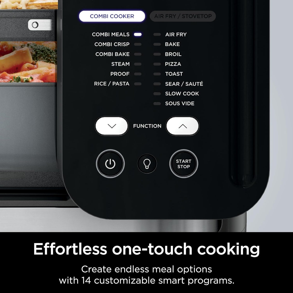 Ninja 14-in-1 Multicooker, Toaster Oven & Air Fryer, 15-Min Meals, 3 Accessories, Grey - Open Box