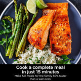 Ninja 14-in-1 Multicooker, Toaster Oven & Air Fryer, 15-Min Meals, 3 Accessories, Grey - Certified Refurbished