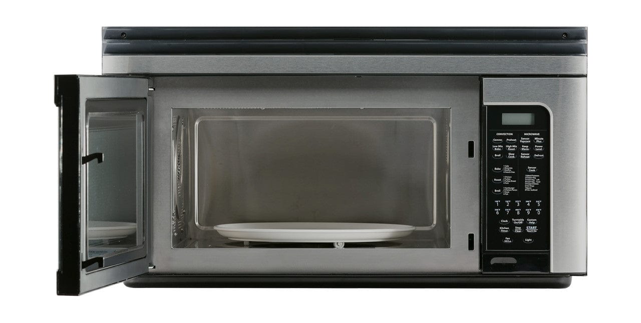Sharp 1.1 CF 850W Stainless Steel Over-the-Range Convection Microwave Oven - Certified Refurbished
