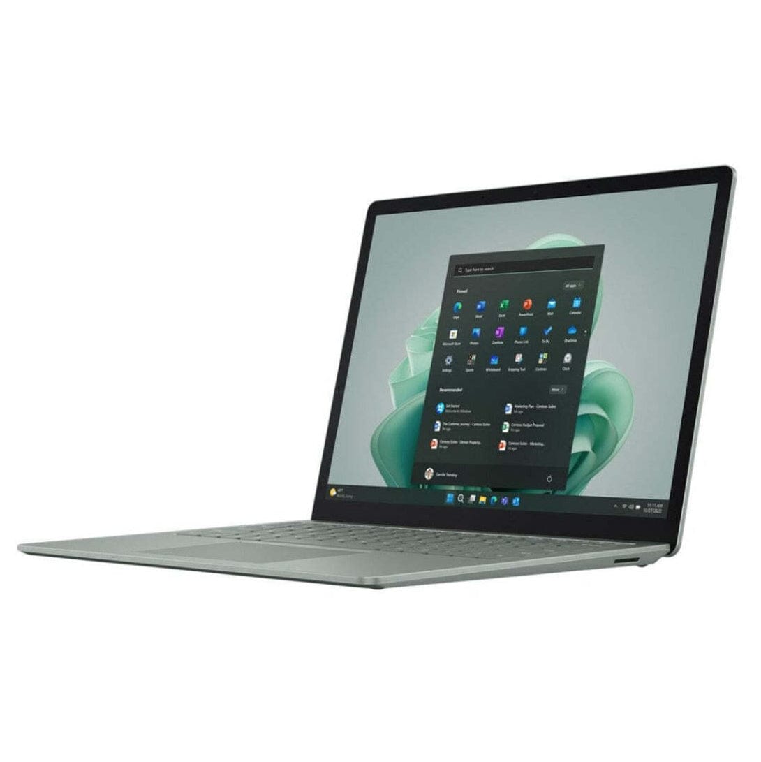 Microsoft 13.5" PixelSense Surface Laptop 5, Intel i5-1235U 1.30GHz 8GB 512GB, Iris XE Graphics Touchscreen, Sage - Certified Refurbished