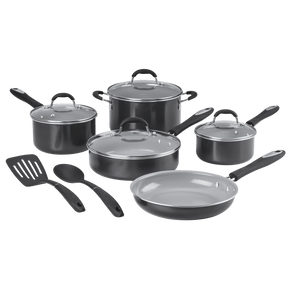 Cuisinart 11-Pc Advantage® Ceramic Nonstick Set, Black