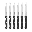 Cuisinart 6 Piece Steak Knife Set, Black