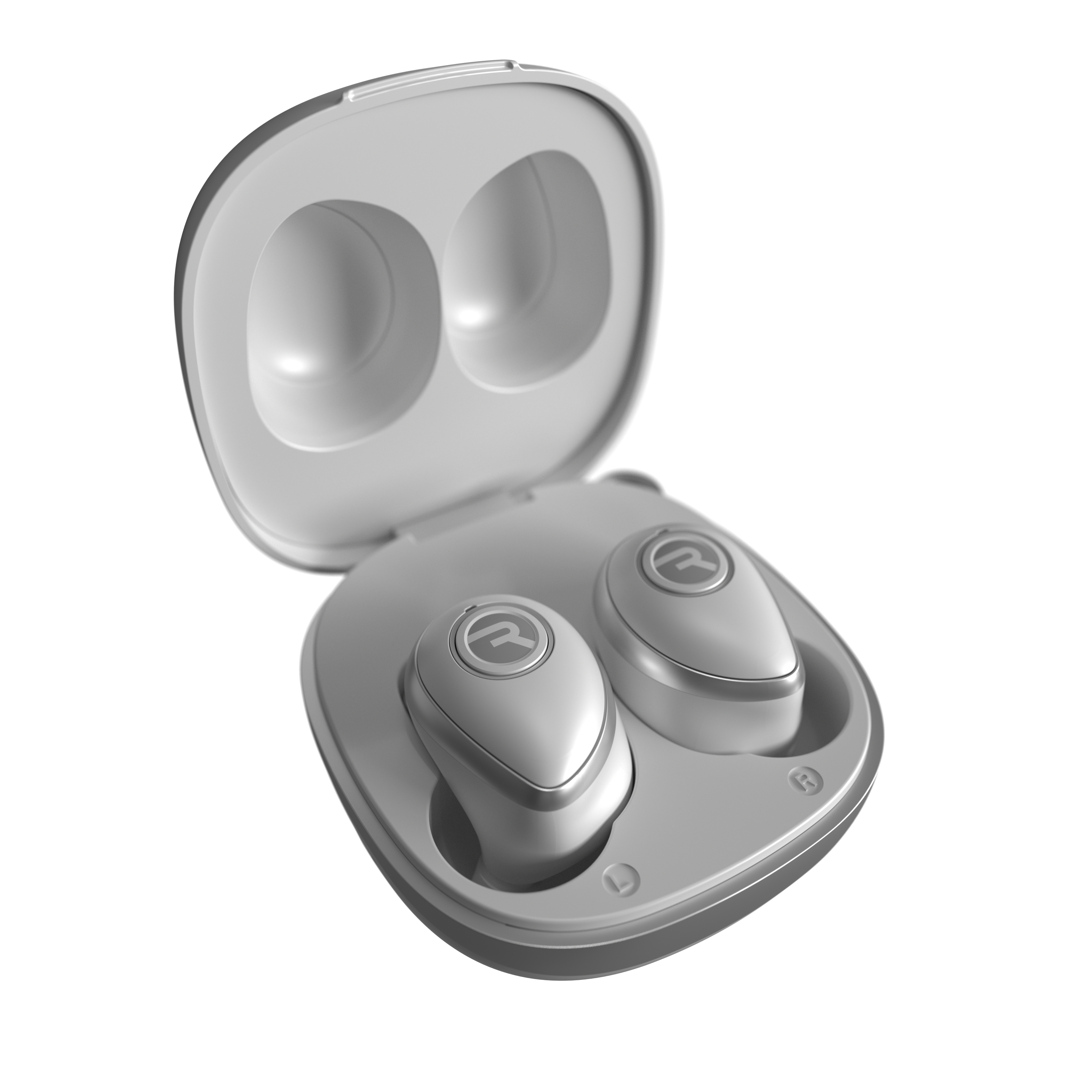 Raycon RBE755-WHIT E55 The Performer True Wireless Bluetooth Earbuds, White