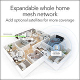 Netgear AX4200 Orbi WiFi 2 Satellites + 1 Router - Certified Refurbished