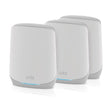 Netgear RBK763 Orbi AX5400 Tri-band WiFi 6 Mesh System, 5.4Gbps, 1 Router + 2 Satellites - Certified Refurbished