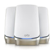Netgear RBKE963 Orbi 960 Series AXE11000 Quad-Band Mesh Wi-Fi 6E System 3-pack White - Certified Refurbished