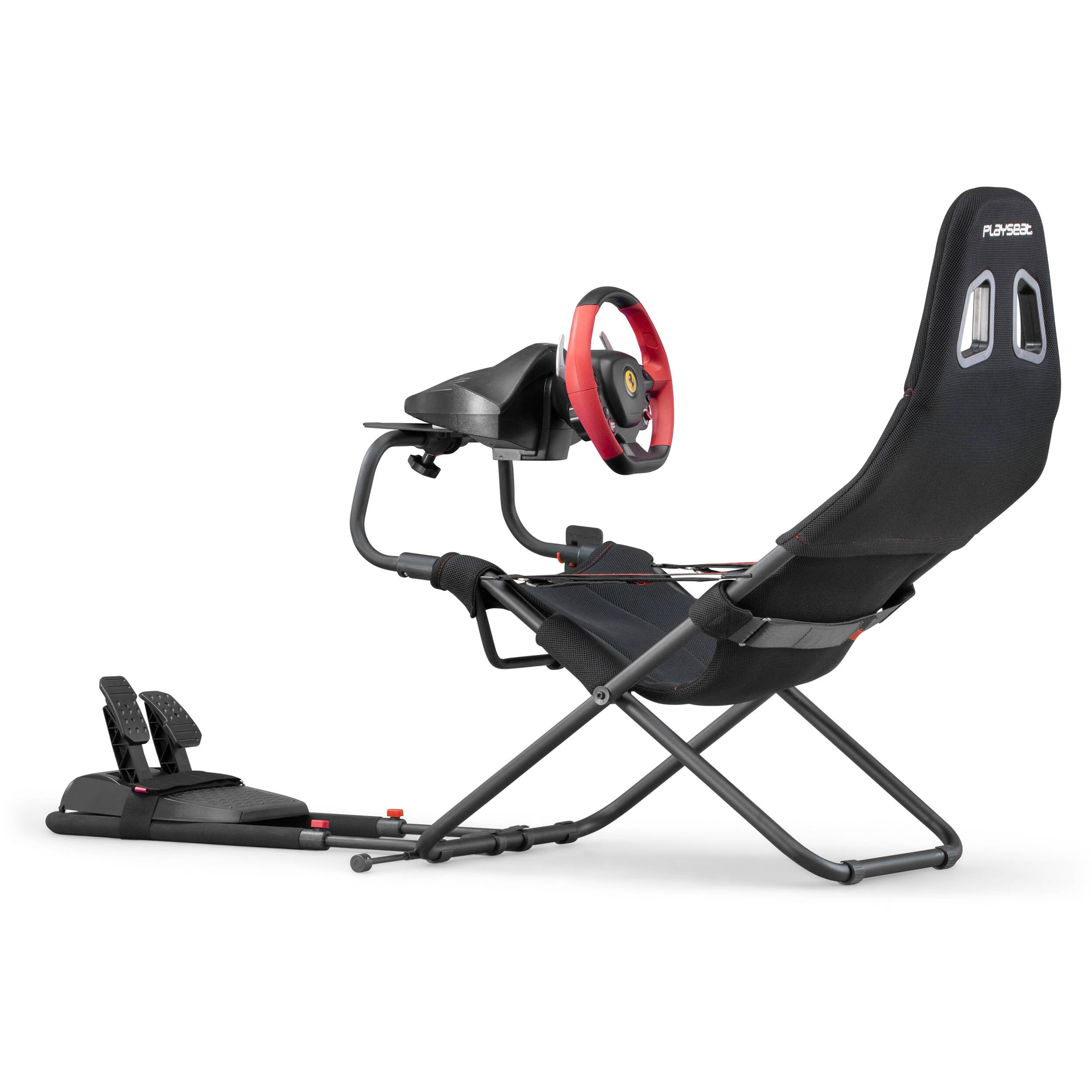 Playseat RC.00312 Challenge Sim Racing Cockpit Foldable & Adjustable for PC and Console Actifit Edition Black