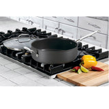 Cuisinart Chef's Classic™ Nonstick Hard Anodized 5.5 Quart Sauté Pan with Helper Handle & Cover, Black