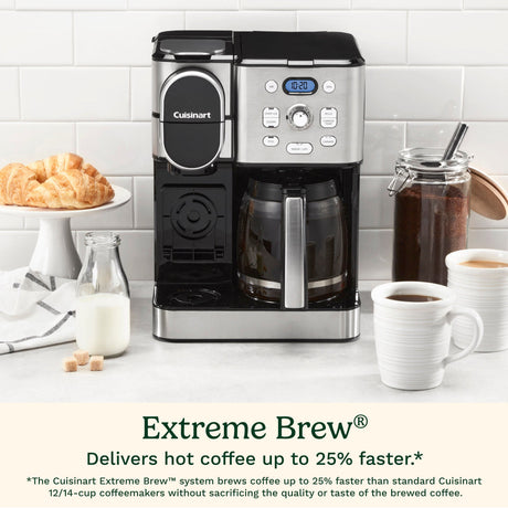 Cuisinart Coffee Center® 2-in-1 Coffee Maker, Silver