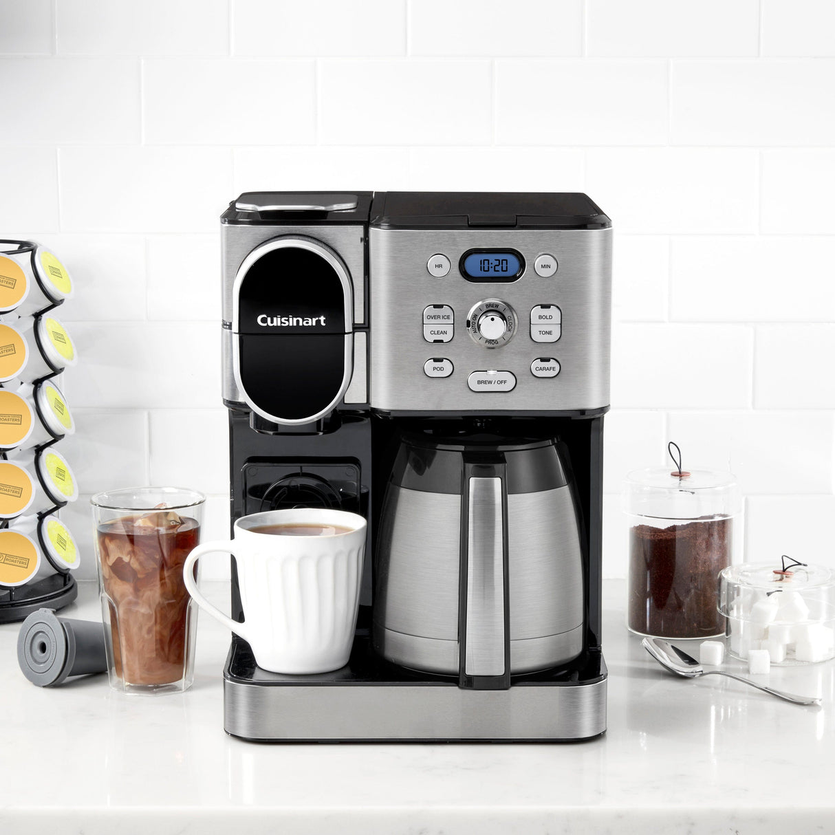 Cuisinart Coffee Center® 10-Cup Thermal Coffee Maker and Single-Serve, Black