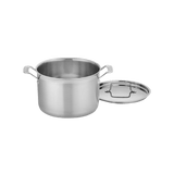 Cuisinart MultiClad Pro Triple Ply Stainless Cookware 8 Quart Stockpot, Silver