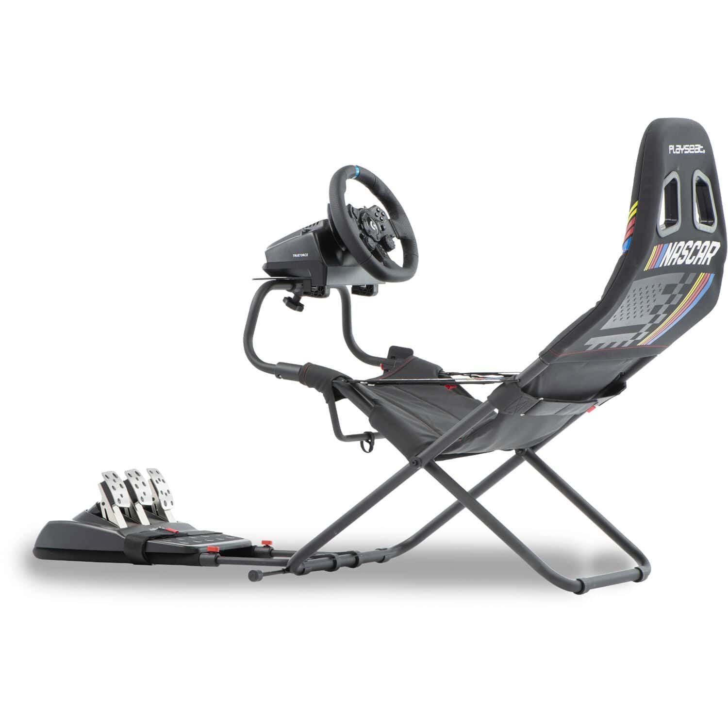 Playseat RN.00188 Challenge Foldable Adjustable High Performance Sim Racing Cockpit for PC and Console, Nascar Edition