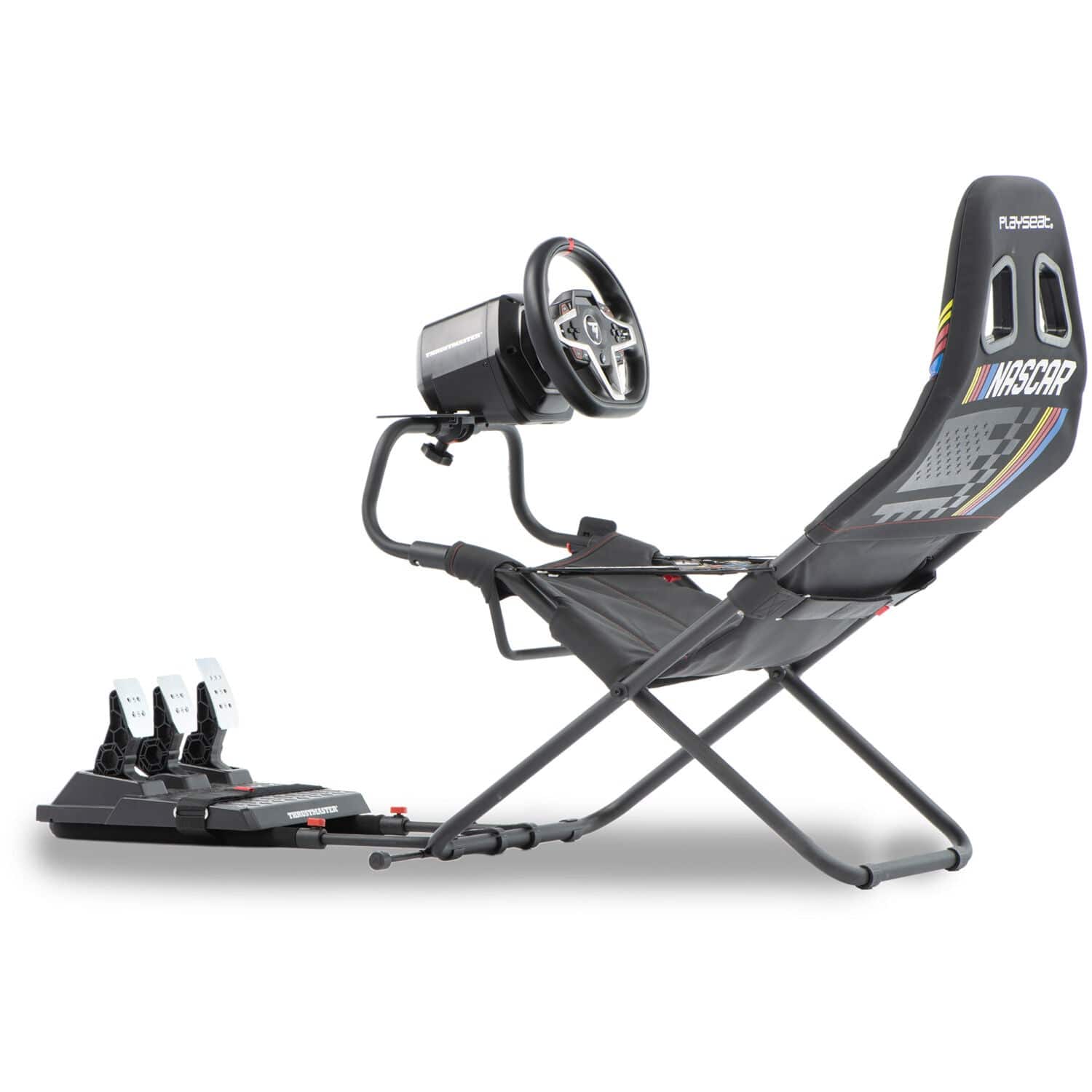 Playseat Challenge Foldable Adjustable High Performance Sim Racing Cockpit for PC and Console, Nascar Edition