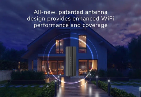 NETGEAR Nighthawk Dual-Band WiFi 7 Router RS100, BE3600 Speed up to 3.6 Gbps, Covers 2000 sq. ft., 2.5 Gig Port - Certified Refurbished