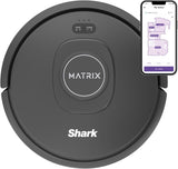 Shark Matrix Robot Vacuum for Carpets and Hardfloors, Self-Cleaning Brushroll, Precision Mapping, Smart Control - Certified Refurbished