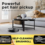 Shark Matrix Robot Vacuum for Carpets and Hardfloors with Self-Cleaning Brushroll and Precision Mapping - Open Box