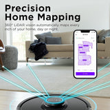 Shark Matrix Robot Vacuum for Carpets and Hardfloors, Self-Cleaning Brushroll, Precision Mapping, Smart Control - Certified Refurbished
