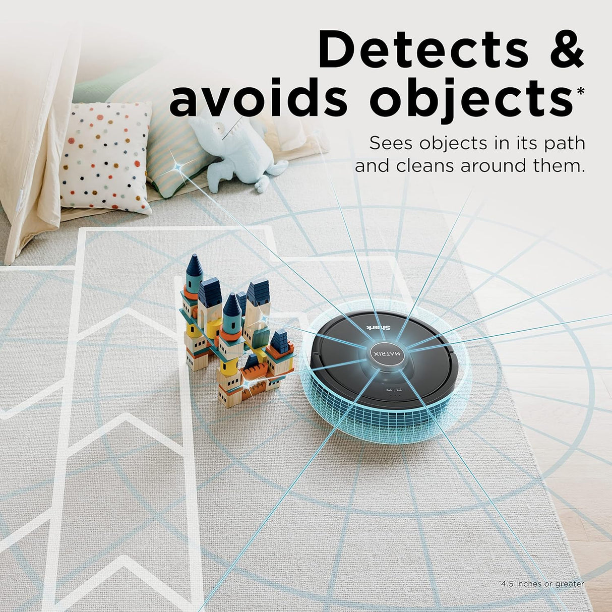 Shark Matrix Robot Vacuum for Carpets and Hardfloors with Self-Cleaning Brushroll and Precision Mapping - Open Box