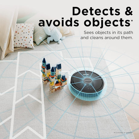 Shark Matrix Robot Vacuum for Carpets and Hardfloors with Self-Cleaning Brushroll and Precision Mapping - Open Box
