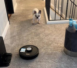 Shark Matrix Self Empty Robot Vacuum for Carpets & Hardfloors, 45-Day Capacity Self-Cleaning Bagless Base, Smart Control, - Certified Refurbished