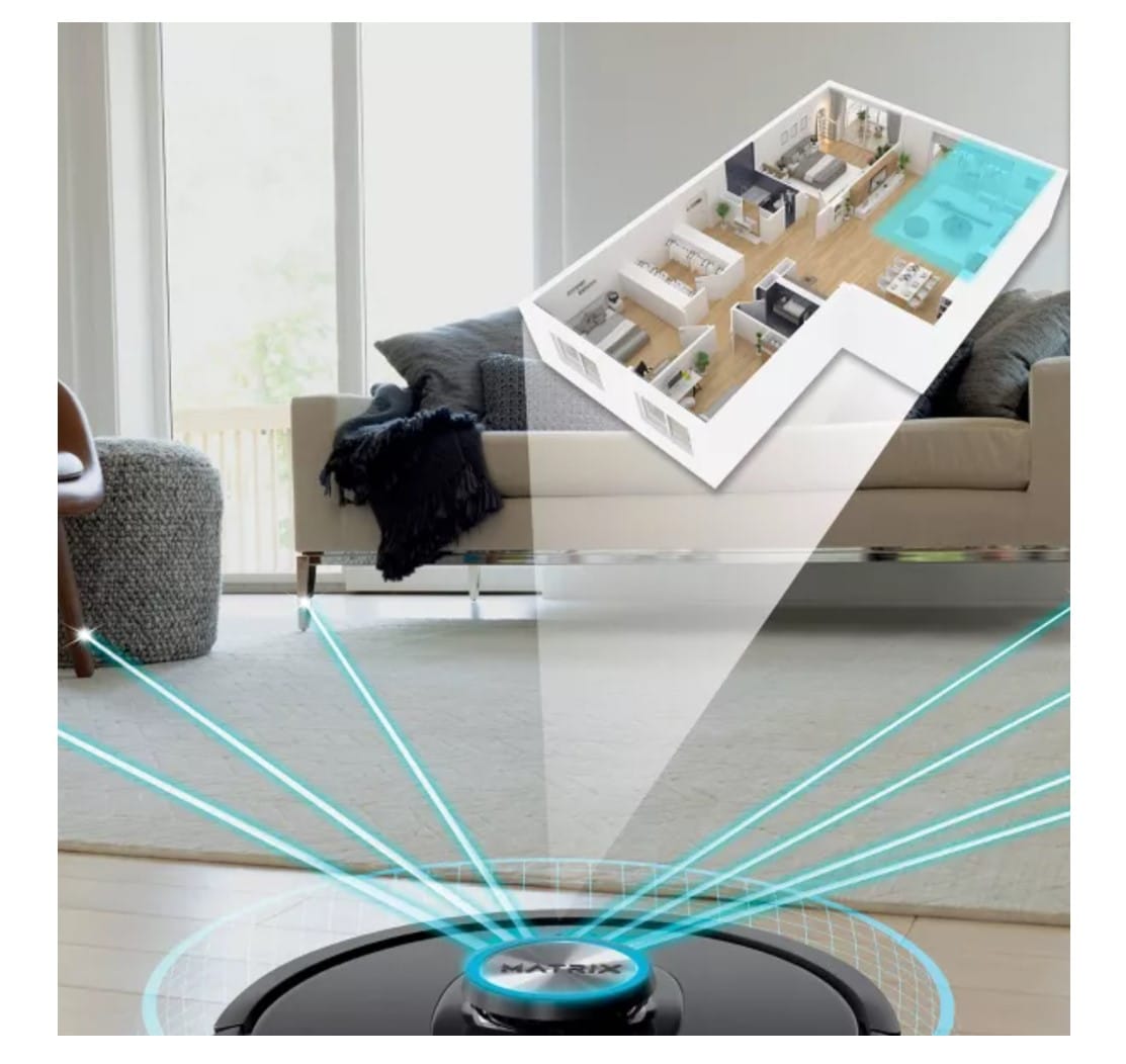 Shark Matrix Self Empty Robot Vacuum for Carpets & Hardfloors with 45-Day Capacity Self-Cleaning Bagless Base - Open Box