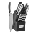 Cuisinart Artiste Collection 17 Piece Knife Block Set, Silver